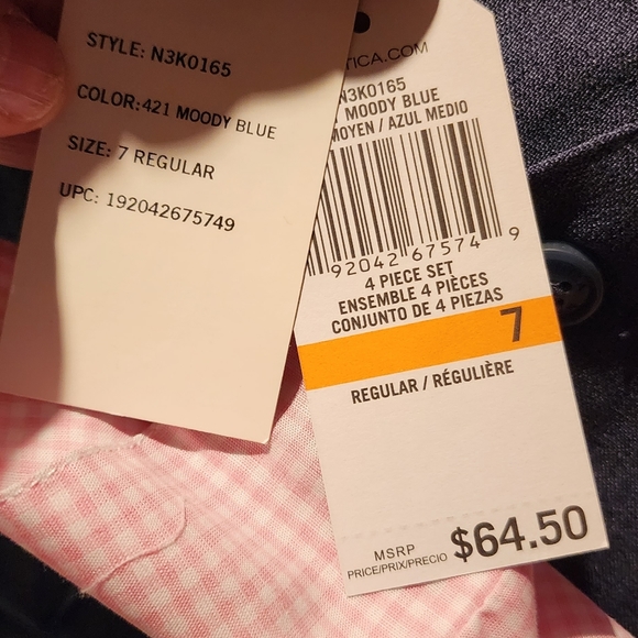 🆕️ Nautica Boys 4 piece Vest Set NWT - Picture 5 of 6